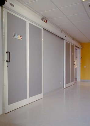 Hermetische schuifdeuren BR500 loodinlage